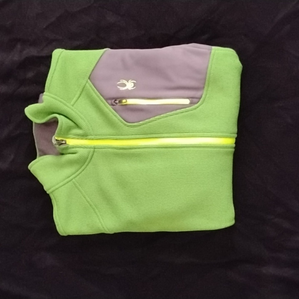 Green Spyder Jacket Size Large